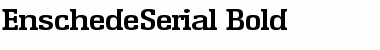 Download EnschedeSerial Font