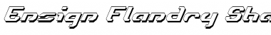 Download Ensign Flandry Shadow Italic Font