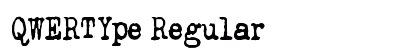 QWERTYpe Regular preview