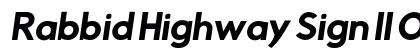 Rabbid Highway Sign II Obl Preview