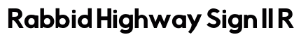 Rabbid Highway Sign II Regular preview