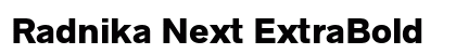 Radnika Next ExtraBold Preview