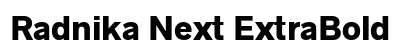 Radnika Next ExtraBold Preview