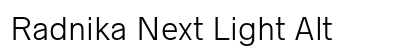 Radnika Next Light Alt Preview