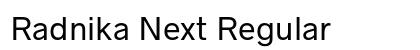 Radnika Next Regular Preview