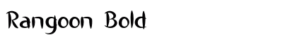 Rangoon Bold preview