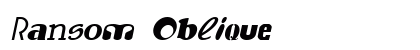 Ransom Oblique Preview
