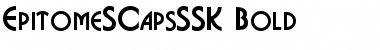 EpitomeSCapsSSK Bold Font