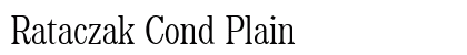 Rataczak Cond Plain preview