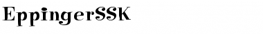 EppingerSSK Regular Font