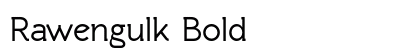 Rawengulk Bold Preview