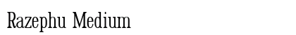 Razephu Medium preview