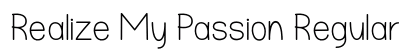 Realize My Passion Regular preview