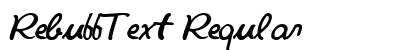 RebuffText Regular preview