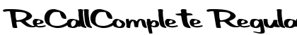 ReCallComplete Regular preview