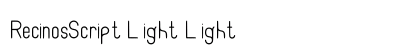 RecinosScript Light Light preview