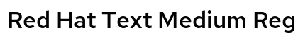 Red Hat Text Medium Regular preview