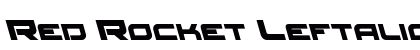 Red Rocket Leftalic Italic preview