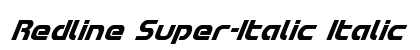 Redline Super-Italic Italic preview