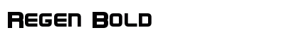 Regen Bold preview