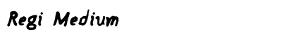 Regi Medium preview