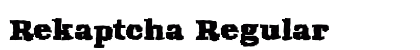 Rekaptcha Regular preview