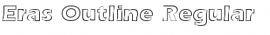 Download Eras Outline Font Download Eras Outline Font