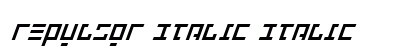 Repulsor Italic Italic preview
