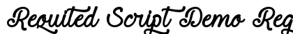 Requited Script Demo Regular preview