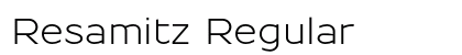 Resamitz Regular Preview