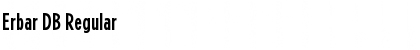 Download Erbar DB Font Download Erbar DB Font