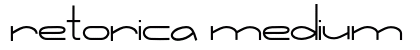 Retorica Medium preview