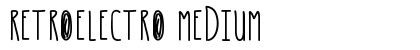 RetroElectro Medium preview