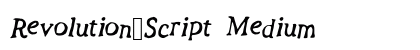 Revolution_Script Medium preview
