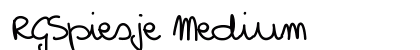 RGSpiesje Medium preview