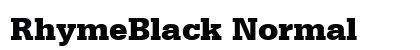 RhymeBlack Normal preview
