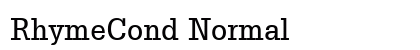 RhymeCond Normal preview