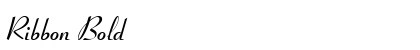 Ribbon Bold Preview