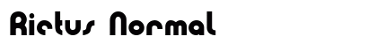 Rictus Normal preview
