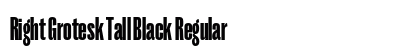 Right Grotesk Tall Black Regular preview
