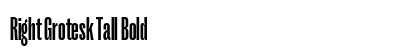 Right Grotesk Tall Bold preview