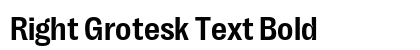 Right Grotesk Text Bold preview