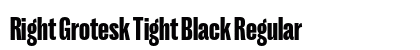 Right Grotesk Tight Black Regular preview