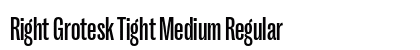 Right Grotesk Tight Medium Regular preview