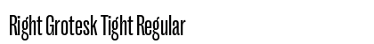 Right Grotesk Tight Regular preview