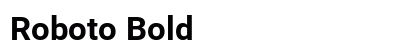 Roboto Bold Preview
