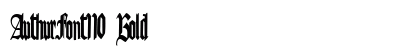 AuthurFont110 Bold preview