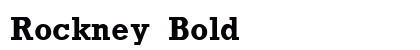 Rockney Bold Preview