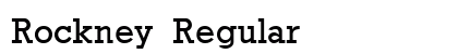 Rockney Regular Preview
