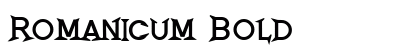 Romanicum Bold preview
